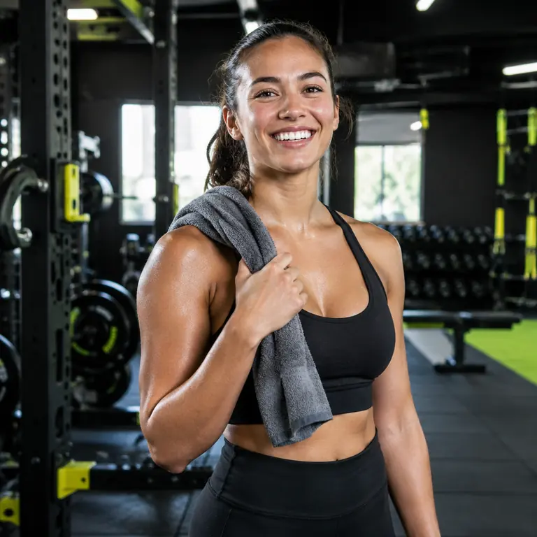Confident client after training